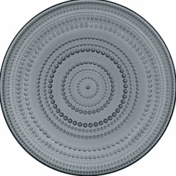 Kastehelmi tallerken 31,5 cm. mørk grå