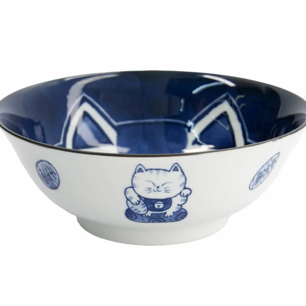 Kawaii Cat Neko ramenskål 1 liter (33417)
