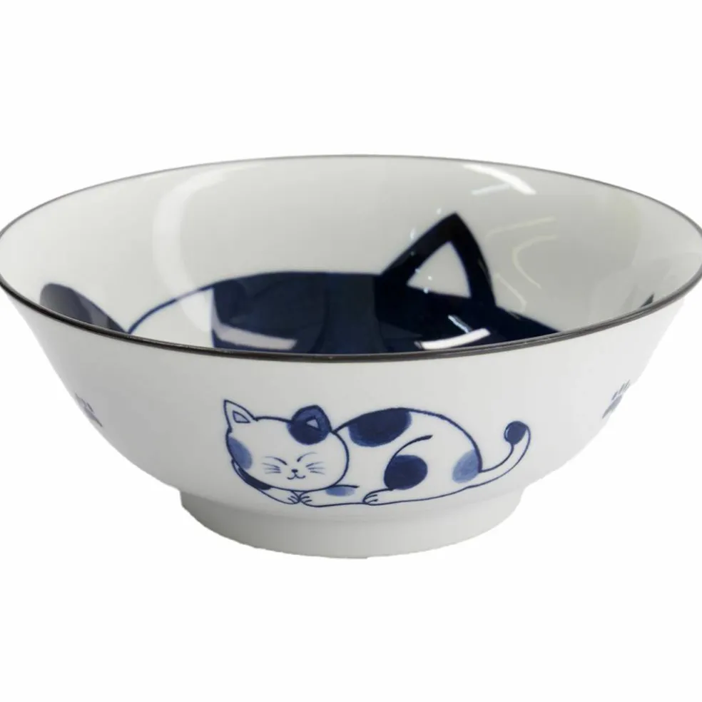 Kawaii Cat Neko ramenskål 1 liter (33417)