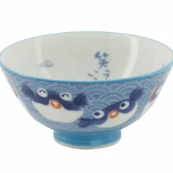 Kawaii Fish Blue skål, 11 cm
