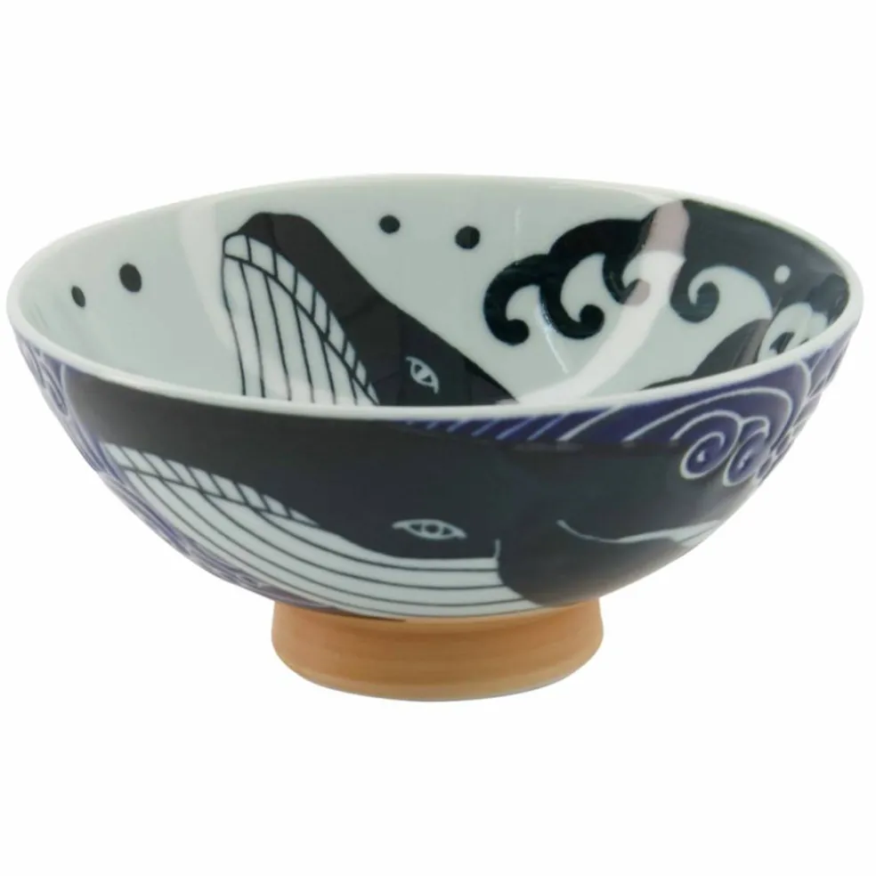 Kawaii Ohira Whale risskål, 14.5 cm