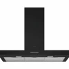 KBT900NE veggmontert ventilator 90 cm, matt svart
