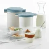 Kefir og Yoghurt Maker, hvit/blå