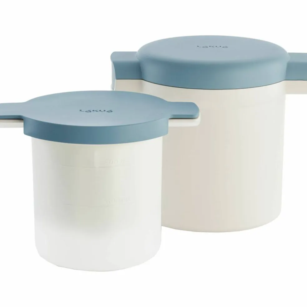 Kefir og Yoghurt Maker, hvit/blå