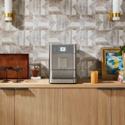 KF6 espressomaskin, rustfritt stål