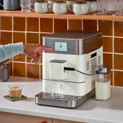 KF7 espressomaskin, rustfritt stål