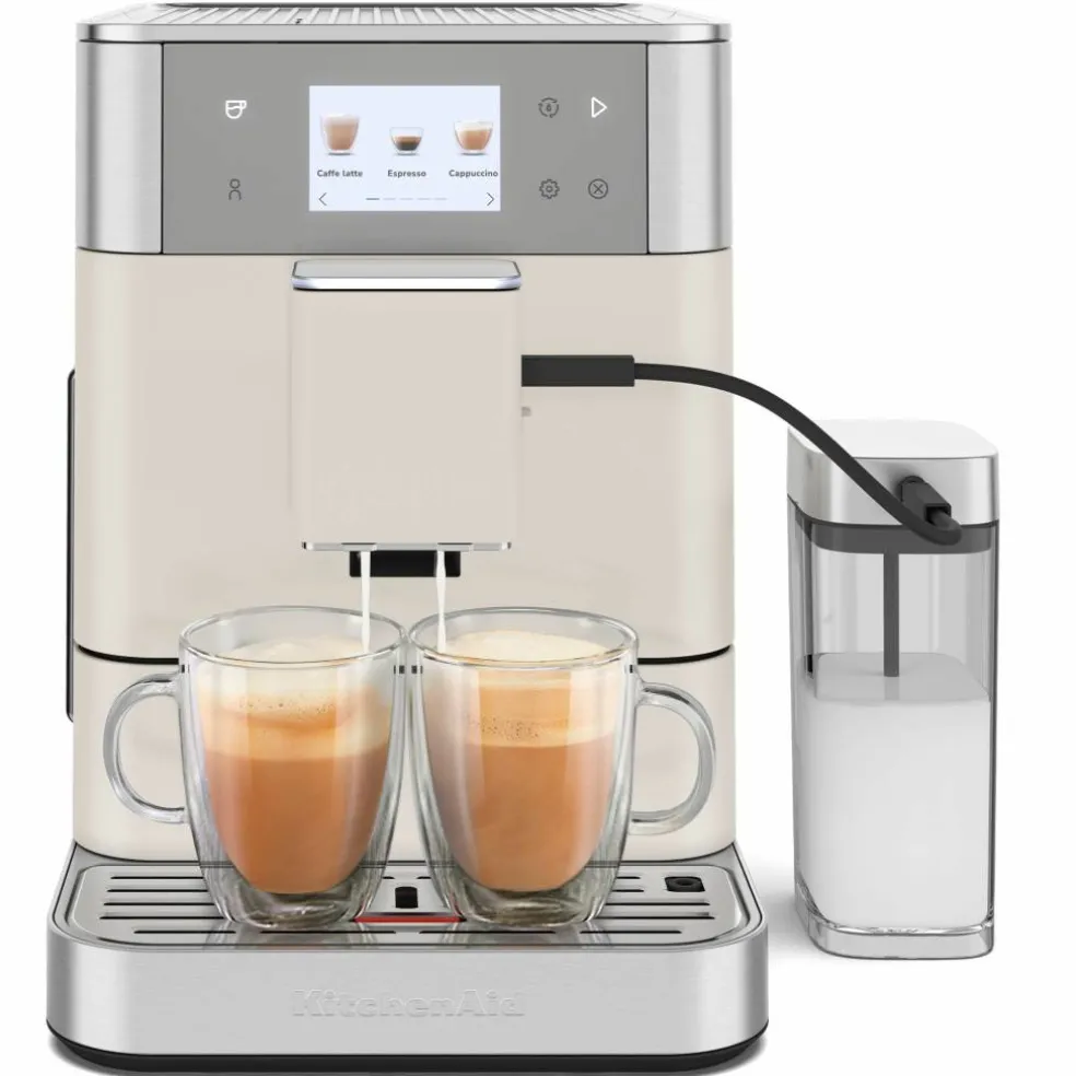 KF7 espressomaskin, rustfritt stål