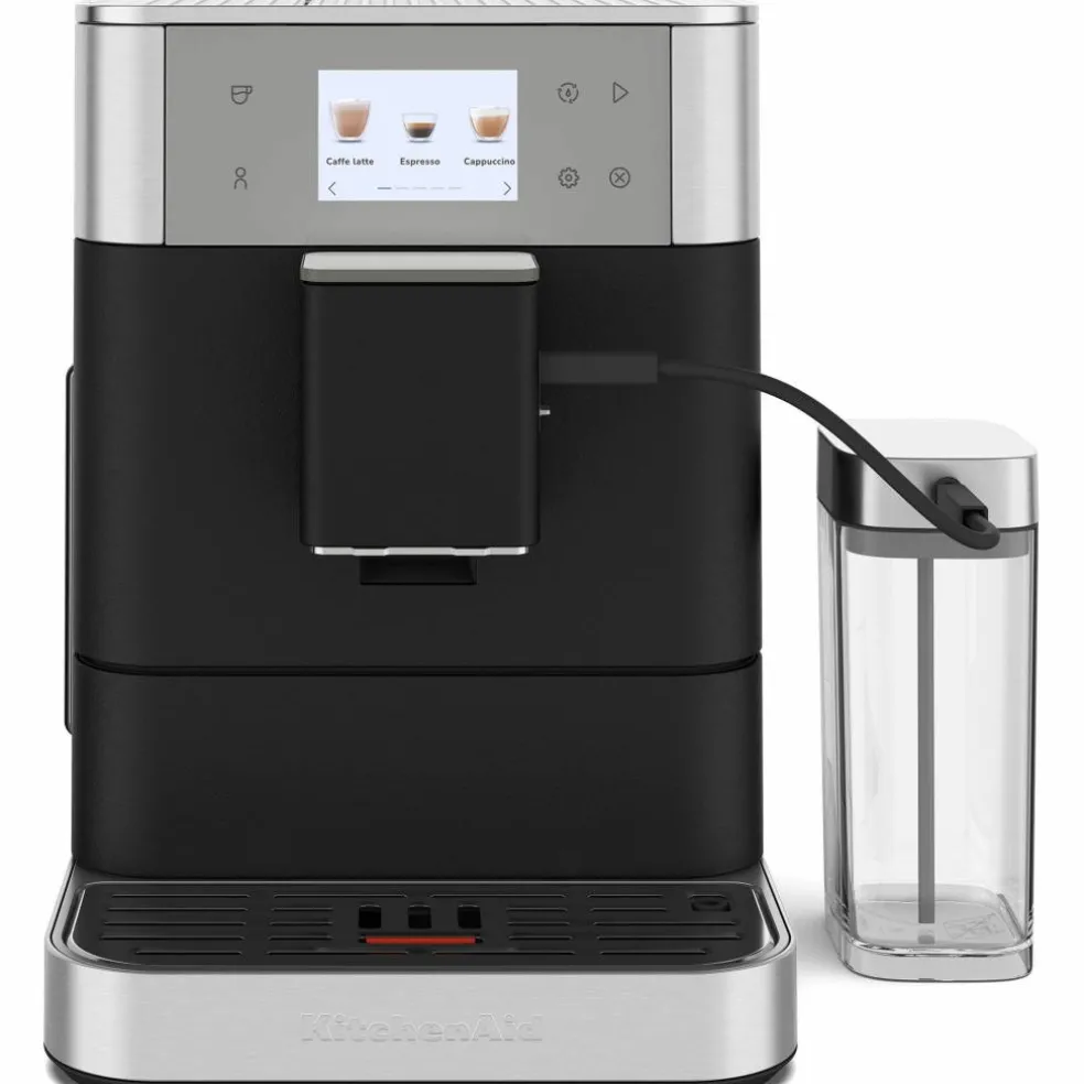 KF7 espressomaskin, rustfritt stål