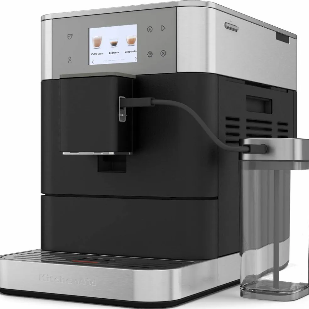 KF7 espressomaskin, rustfritt stål