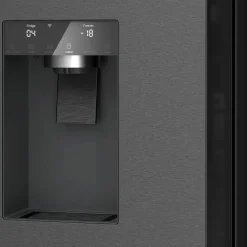 KFI96AXEA Serie 6 frittstående kombiskap 183 x 90,5 cm, antrasitt