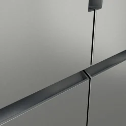 KF96NVPEA iQ300 frittstående kjøle-/fryseskap 183x91 cm, børstet stål