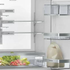 KF96RSBEA iQ700 French door kjøle- og fryseskap, svart