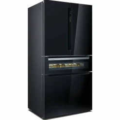 KF96RSBEA iQ700 French door kjøle- og fryseskap, svart
