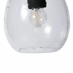 Kiho taklampe medium 20x27 cm, klar