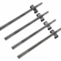 Kito spisepinner 4 par, onyx