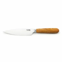 Kjøkkenkniv 9 cm, rustfritt stål/oliventre