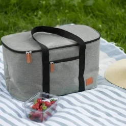 Kjølebag 28 liter, grå
