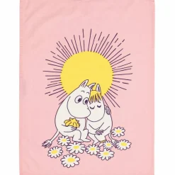 Kjærester kjøkkenhåndkle 50 × 70 cm, rosa