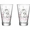 Kjærlighet glass 2-pakning