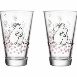 Kjærlighet glass 2-pakning