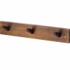Knaggrekke, 3 knagger, Brun