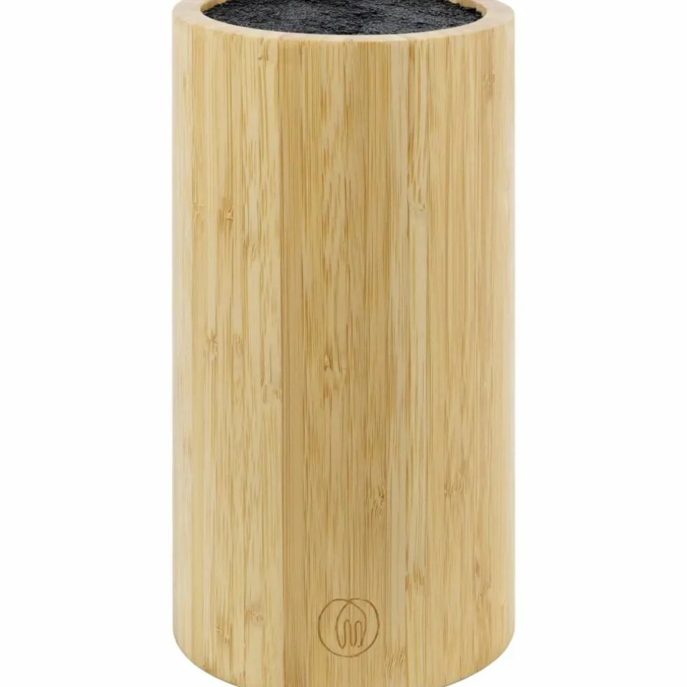 Knivblokk -bambus, diameter 13 cm