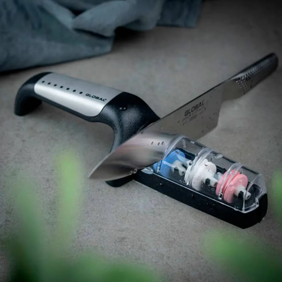 Knivsett 3 deler + knivsliper