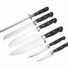 Knivsett 6 deler 1.4116 stål, klassisk design