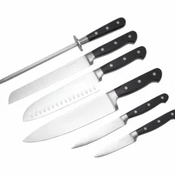 Knivsett 6 deler 1.4116 stål, klassisk design