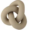 Knot table large, sand