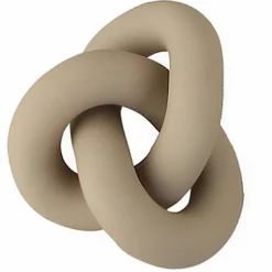 Knot table large, sand
