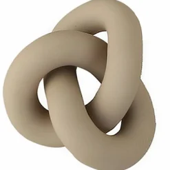 Knot table small, sand