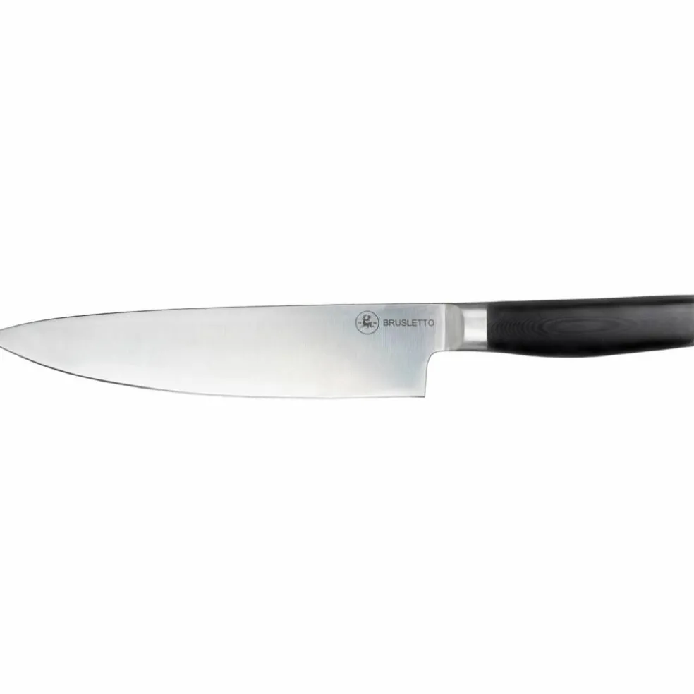 Kokkekniv, 20 cm, svart