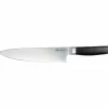Kokkekniv, 22 cm, svart