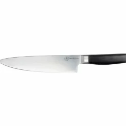 Kokkekniv, 22 cm, svart