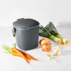 Kompostbeholder 2,8L, charcoal