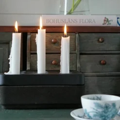 Korkskål for stumpastaken, liten, svart