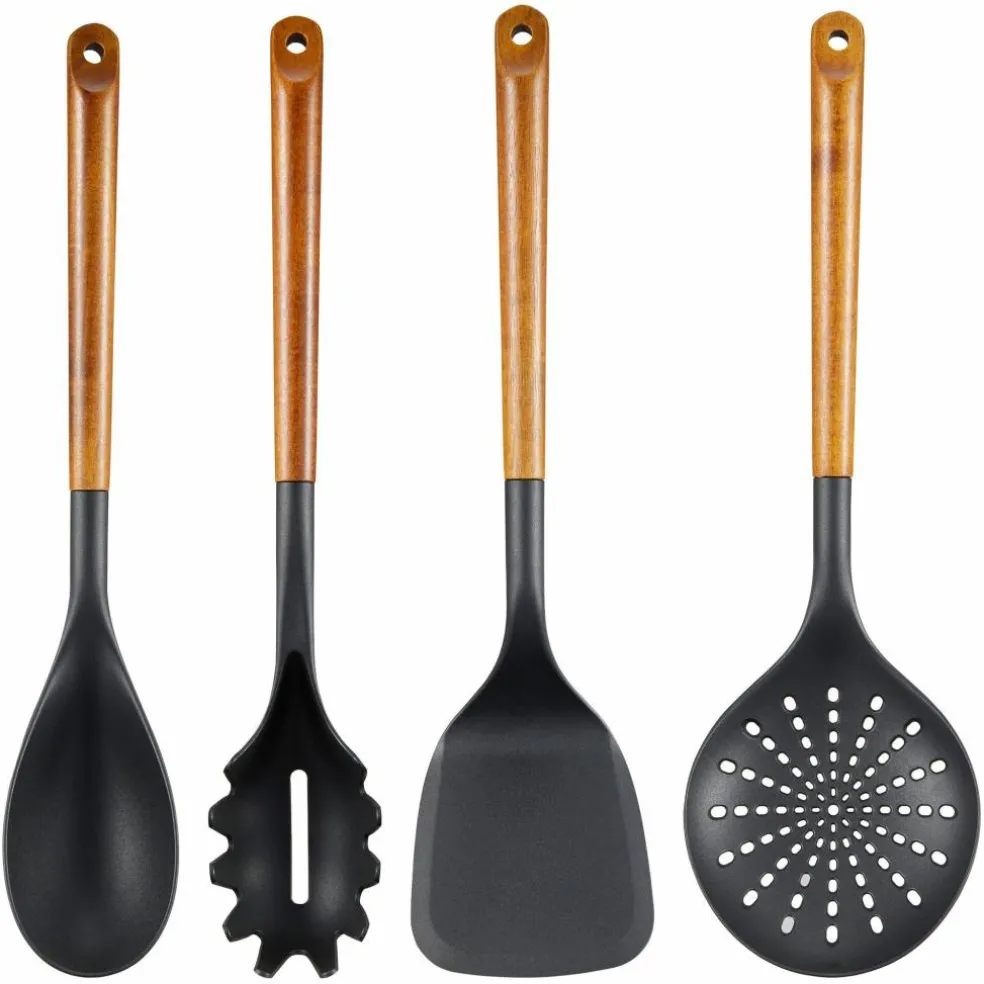 Korra redskapssett 4 deler, akasietre/plast