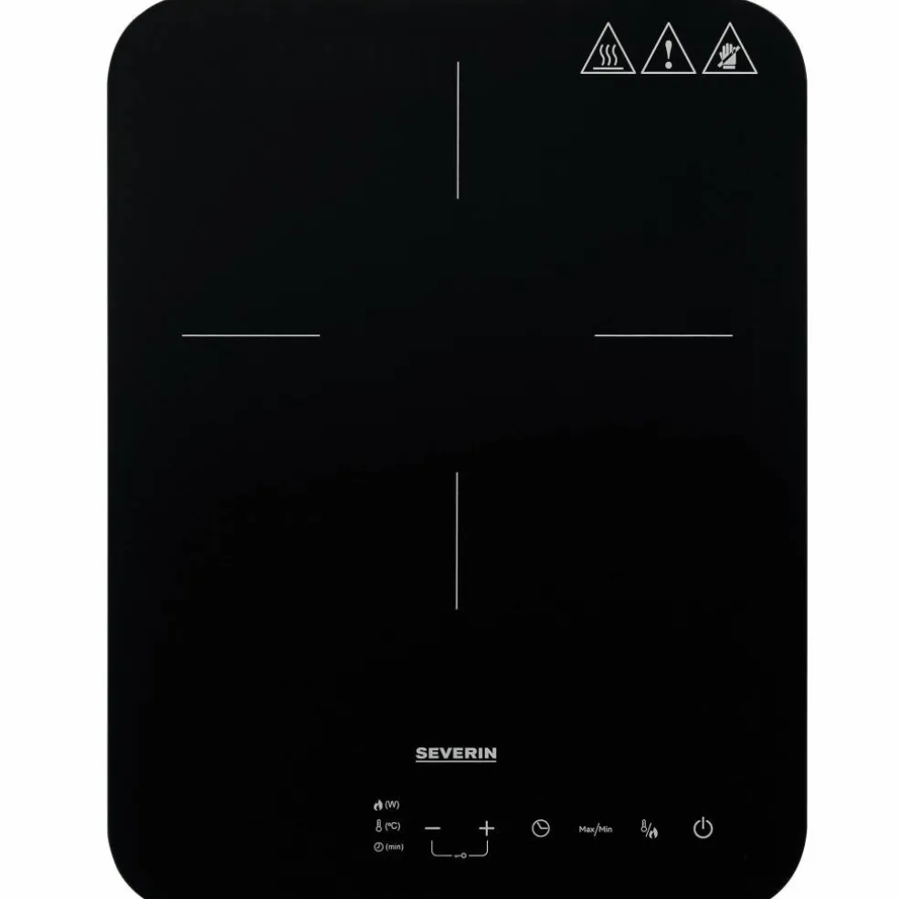 KP 1032 induksjonsplate 1 sone, matt svart