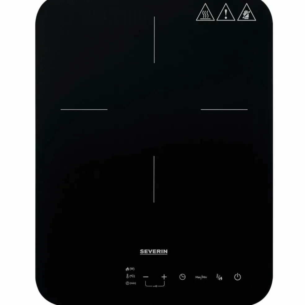KP 1032 induksjonsplate 1 sone, matt svart