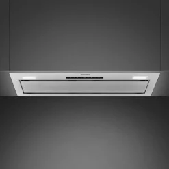 KSG8P4X integrert ventilator 80 cm, rustfritt stål