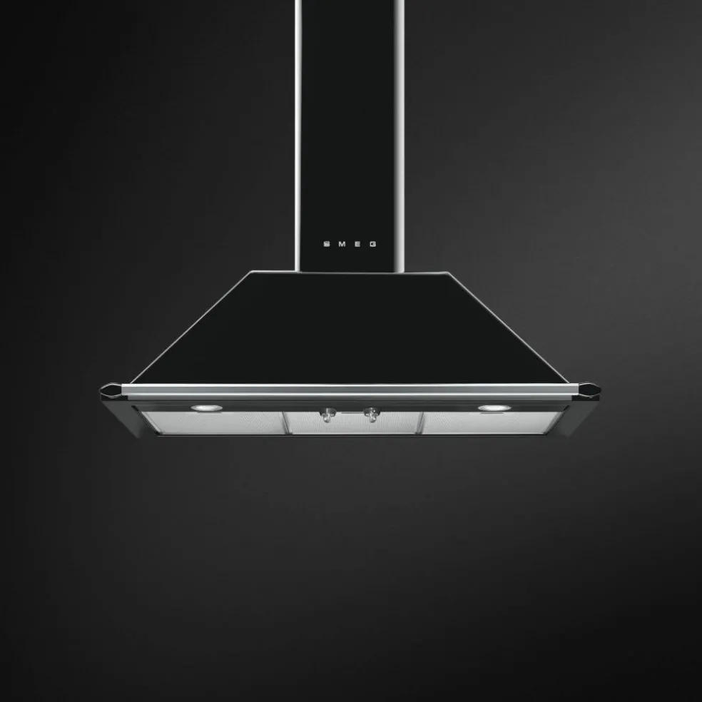 KTR90XE Victoria Vegghengt Ventilhette 90 cm, Rustfritt Stål