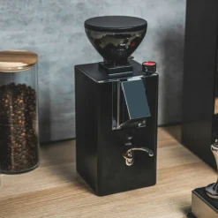 Kube Mill elektrisk kaffekvern, krom