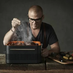 Kullgrill HBCUBEGSCAN Cube Graphite