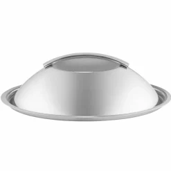 Kuppellokk 16 cm, rustfritt stål