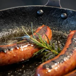 Kuro BBQ-stekepanne 28 cm, karbonstål