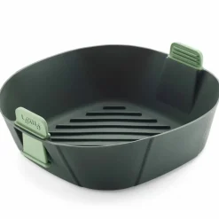 Kurv til airfryer large, grå