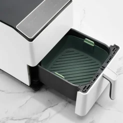 Kurv til airfryer large, grå