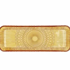 Kusintha serveringsfat 38 x 14 cm, blå