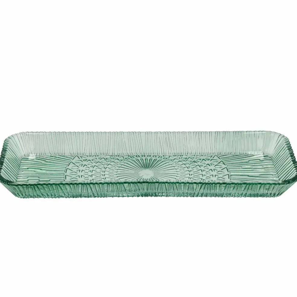 Kusintha serveringsfat 38 x 14 cm, grønn
